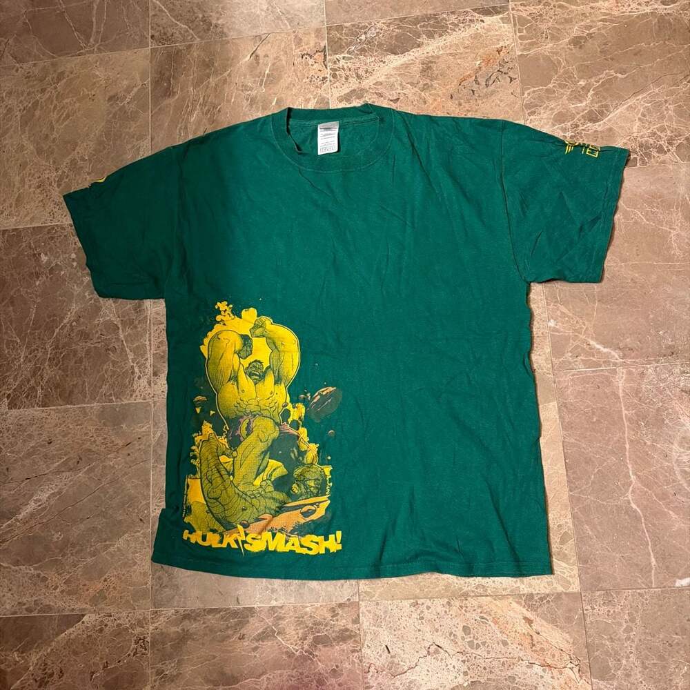 Vintage 2007 Marvel The Incredible Hulk "Hulk Smash!" T-Shirt